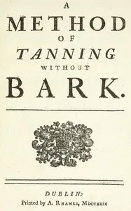 A Method of Tanning without Bark — William Maple cover
