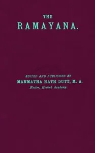 The Rāmāyana, Volume 2. Āranya, Kishkindhā, and Sundara Kāndam — Valmiki cover