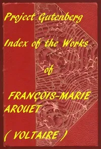 Index of the PG Works of Voltaire in English — Voltaire cover