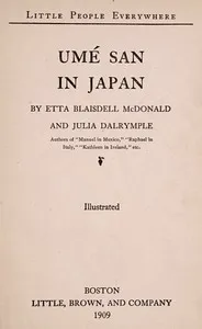 Umé San in Japan — Etta Blaisdell McDonald cover