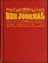 The American Bee Journal, Volume XXXIII, No. 2, January 11, 1894 — Various cover