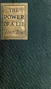 The Power of a Lie — Johan Bojer cover