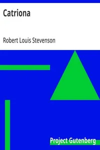 Catriona — Robert Louis Stevenson cover