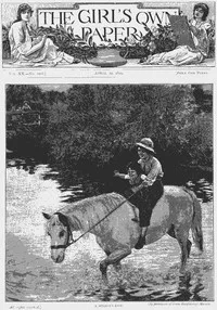The Girl's Own Paper, Vol. XX. No. 1008, April 22, 1899 — Various cover