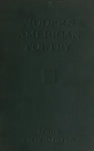 Modern American Poetry — Anonymous cover