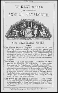 W. Kent & Co's Annual Catalogue, April 1859 — W. Kent and Co. cover