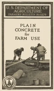 Plain Concrete for Farm Use — T. A. H. (Thomas Arrington Huntington) Miller cover