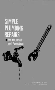 Simple Plumbing Repairs for the Home and Farmstead — Anonymous cover