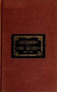 Gleanings in Bee Culture, Vol. III. No. 3 — Various cover