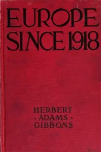 Europe Since 1918 cover