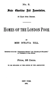 Homes of the London Poor — Octavia Hill cover