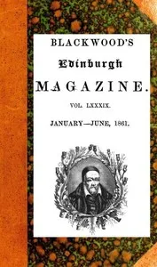 The Executor: Blackwood's Edinburgh Magazine vol. LXXXIX — Mrs. (Margaret) Oliphant cover