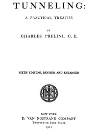 Tunneling: A Practical Treatise. — Charles Prelini cover