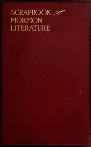 Scrap Book of Mormon Literature (Vol. 1 of 2): Religious Tracts — Anonymous cover