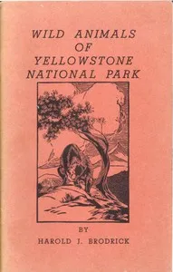 Wild Animals of Yellowstone National Park — Harold J. Brodrick cover