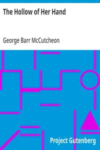 The Hollow of Her Hand — George Barr McCutcheon cover