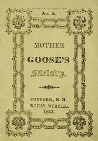 Mother Goose's Melody — Anonymous cover