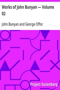 Works of John Bunyan — Volume 02 — John Bunyan cover