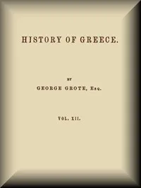 History of Greece, Volume 12 (of 12) cover
