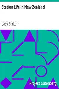 Station Life in New Zealand — Lady (Mary Anne) Barker cover