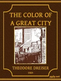 The Color of a Great City — Theodore Dreiser cover
