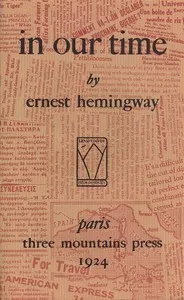 In our time — Ernest Hemingway cover