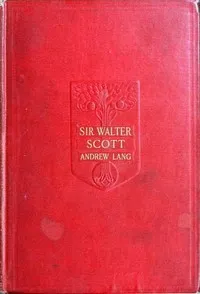 Sir Walter Scott — Andrew Lang cover