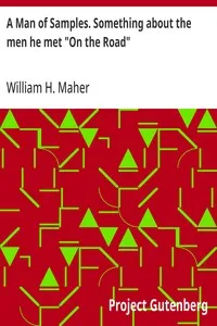 A Man of Samples. Something about the men he met "On the Road" — William H. Maher cover