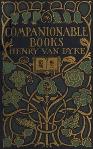 Companionable Books — Henry Van Dyke cover