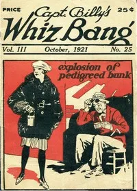 Captain Billy's Whiz Bang, Vol. 3, No. 25, October, 1921: America's Magazine of Wit, Humor and Filosophy — Various cover