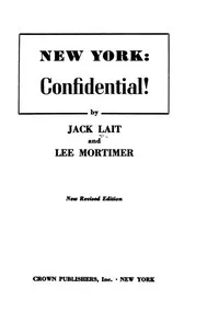 New York: Confidential! cover