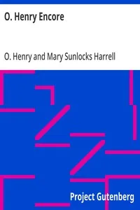 O. Henry Encore — O. Henry cover