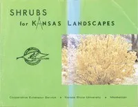 Shrubs for Kansas Landscapes — Gary L. McDaniel cover