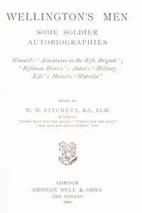 Wellington's Men: Some Soldier Autobiographies cover