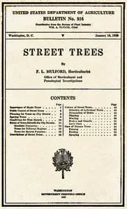 Street Trees — Furman Lloyd Mulford cover