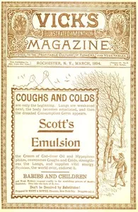 Vick's Illustrated Monthly Magazine, Volume 17, No. 5, March, 1894 — Various cover