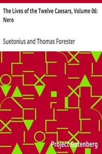 The Lives of the Twelve Caesars, Volume 06: Nero — Suetonius cover