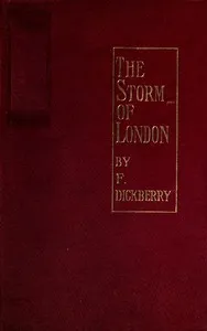 The storm of London: a social rhapsody — Fernande Blaze de Bury cover