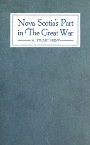 Nova Scotia's Part in the Great War — Anonymous cover