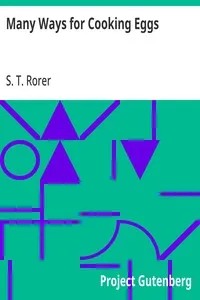 Many Ways for Cooking Eggs — S. T. Rorer cover