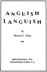 Anguish Languish — Howard L. Chace cover