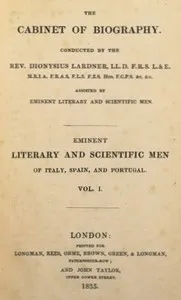 Eminent literary and scientific men of Italy, Spain, and Portugal. Vol. 1 (of 3) — Mary Wollstonecraft Shelley cover