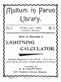 How to become a lightning calculator — Anonymous cover
