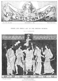 The Girl's Own Paper, Vol. VIII, No. 363, December 11, 1886 — Various cover