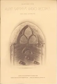 Selections from Aunt Sammy's Radio Recipes and USDA Favorites — Ruth Van Deman cover