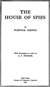 The House of Spies — Warwick Deeping cover