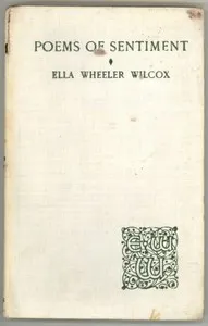 Poems of Sentiment — Ella Wheeler Wilcox cover