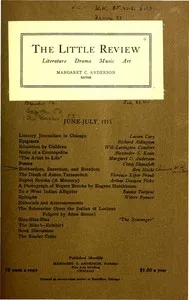 The Little Review, June-July 1915 (Vol. 2, No. 4) — Various cover