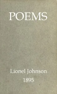 Poems — Lionel Johnson cover