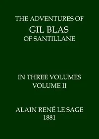The Adventures of Gil Blas of Santillane, Volume 2 (of 3) — Alain René Le Sage cover